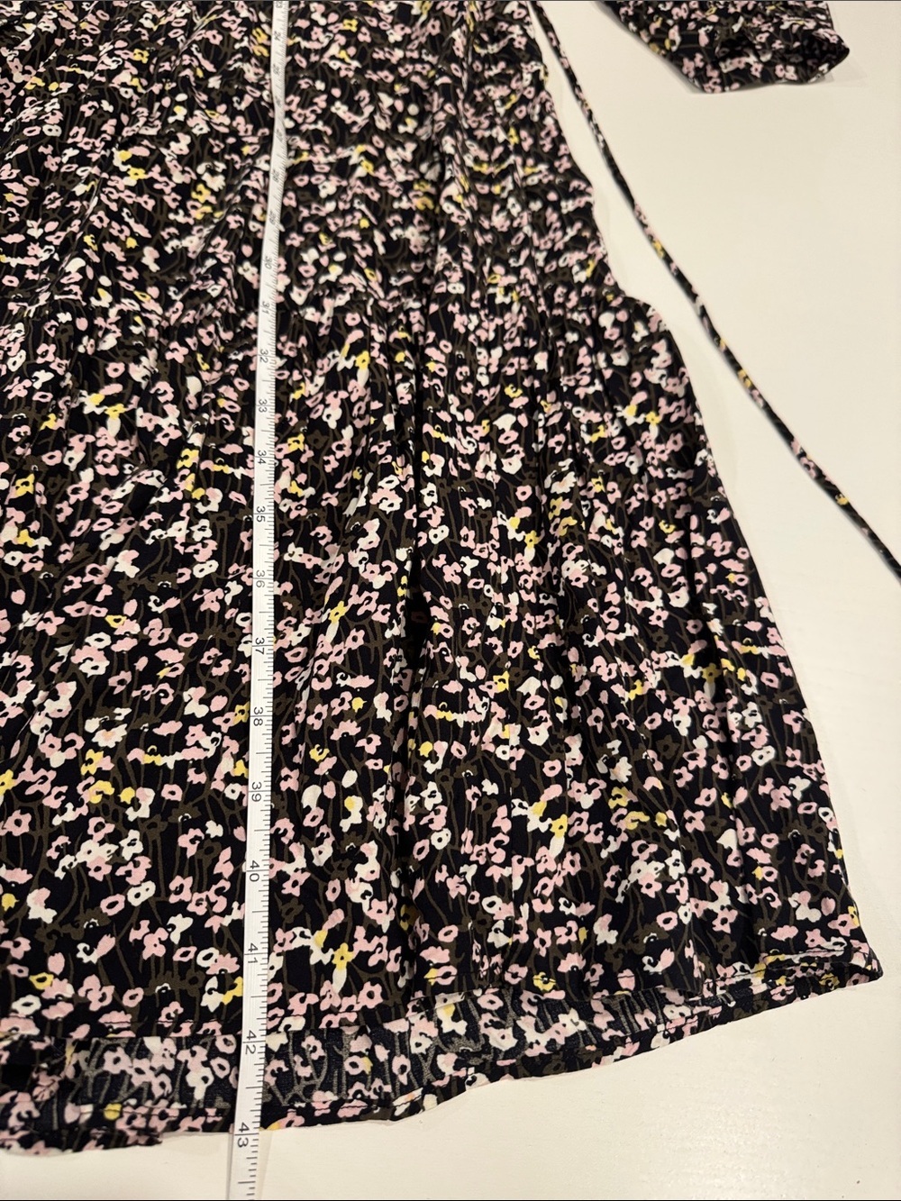 Uniqlo Floral Print Dress Size M - Picture 9 of 9